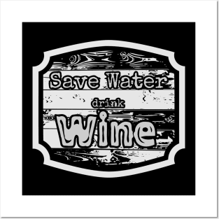 Save water Posters and Art